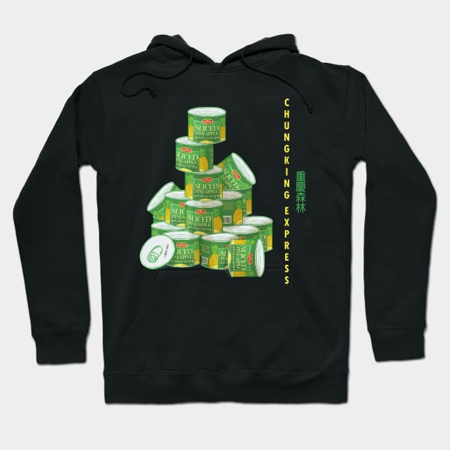 Chungking Express Pineapples Hoodie by Youre-So-Punny